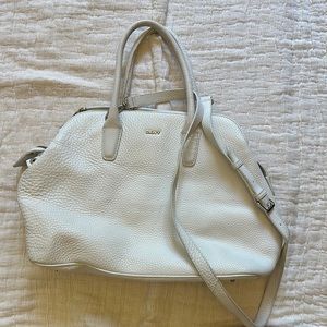 DKNY white purse
